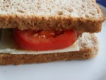 Tomaten-Käse-Brot