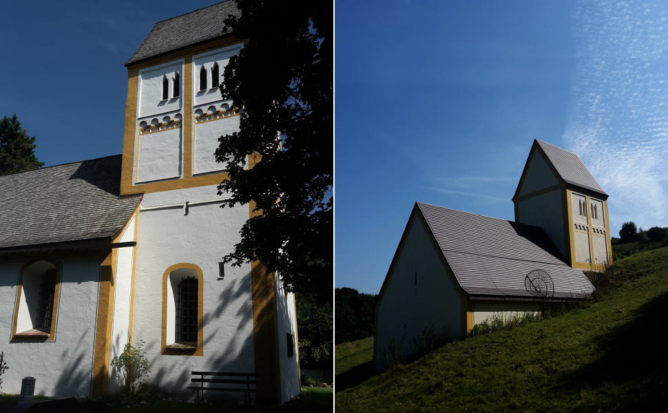 Versunkene Stadt in Fröttmaning