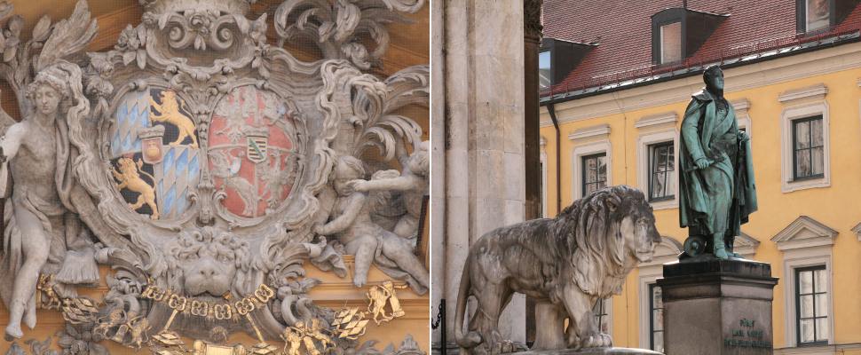 Feldherrnhalle am Münchner Odeonsplatz