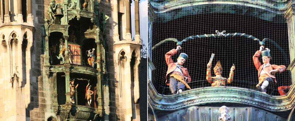 Glockenspiel am Münchner Rathaus