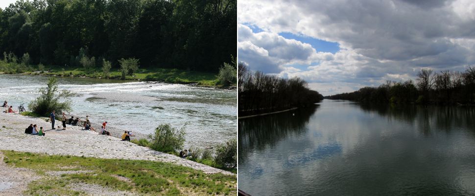 Aussichten auf die Isar