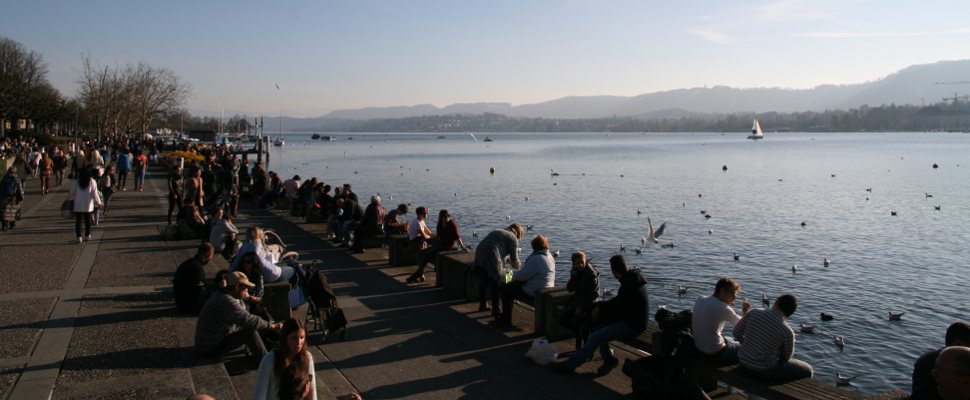 Promenade am Zürichsee