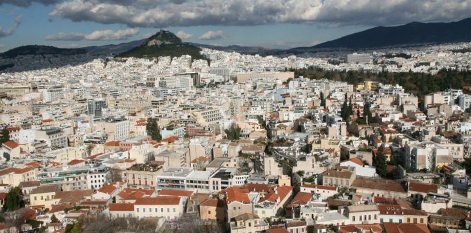 Ausblick von der Akropolis