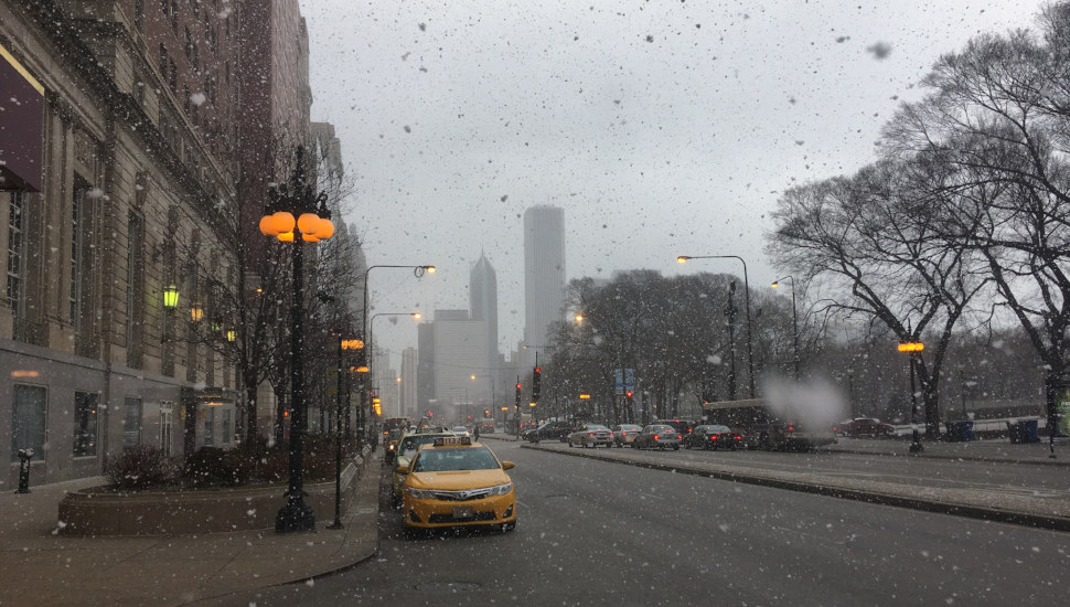 Wintertag in Chicago