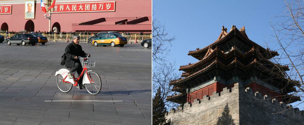 Radfahren in Peking