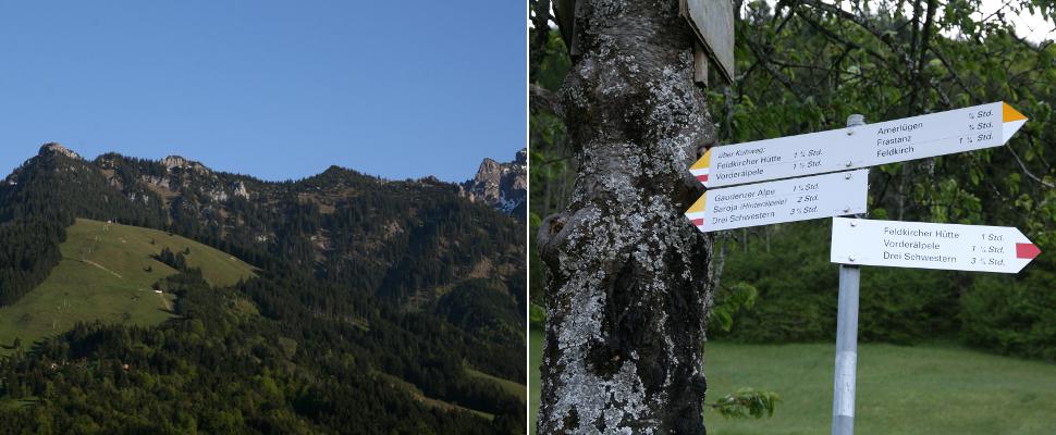 Amerlügen Bergblick