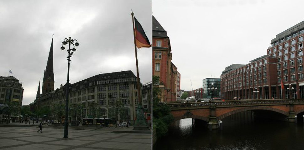 Innenstadt von Hamburg Hamburger Innenstadt
