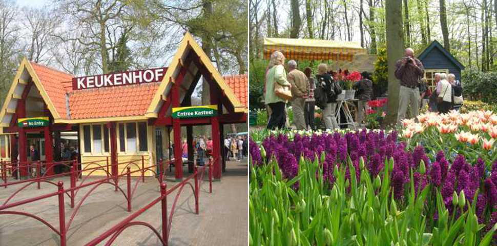 Eingang Keukenhof