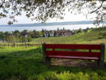 Blick in Überlingen auf den Bodensee