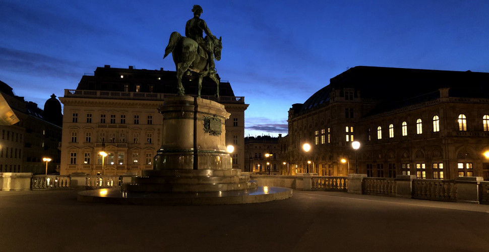Panoramabild Albertinaplatz Panoramabild Albertinaplatz