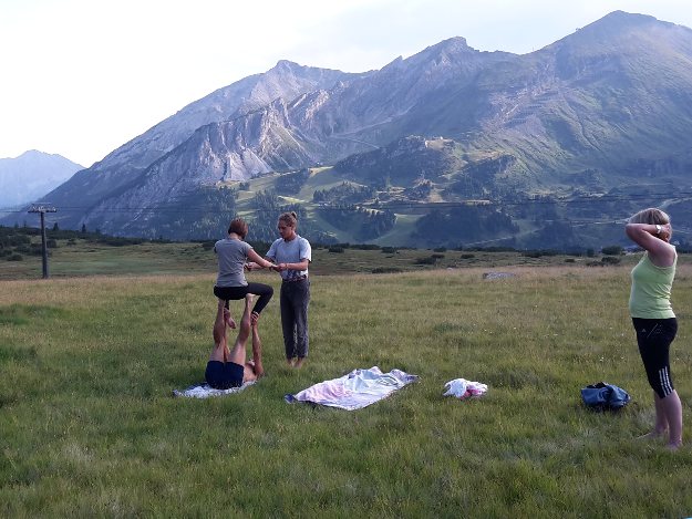 Bergyoga in Obertauern