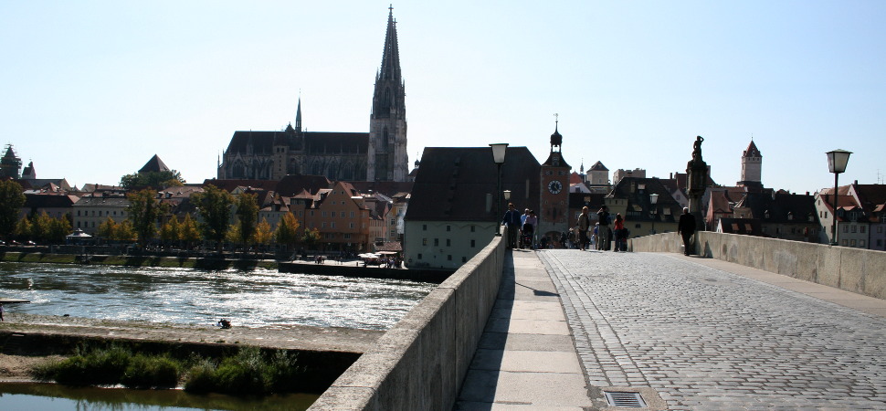 Steinerne Brücke in Regensburg