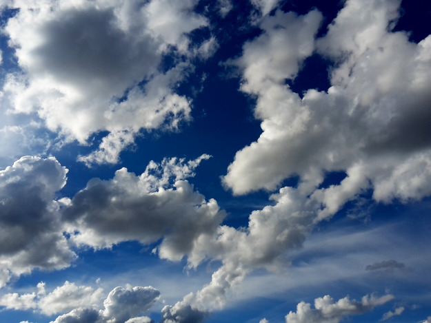 Wolken betrachten