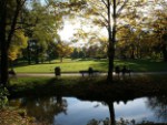 Bank im Englischen Garten