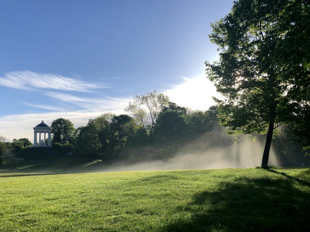 Morgenidylle im Englischen Garten